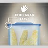Ziploc Endurables Medium Pouch, 2 Cups, Reusable Silicone Bags and