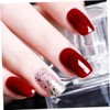 SAFIGLE 24pcs Nail Decals Imitation Pattern Stickers for DIY Manicure