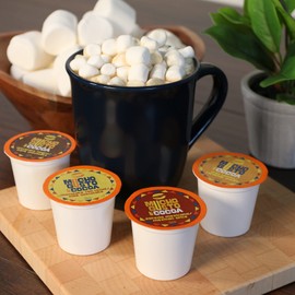 Mucho Gusto Assorted Coffee and Hot Cocoa Variety Pack Pods, Compatible with K Cup Brewers Including 2.0, 40 Count (Pack of 1)
