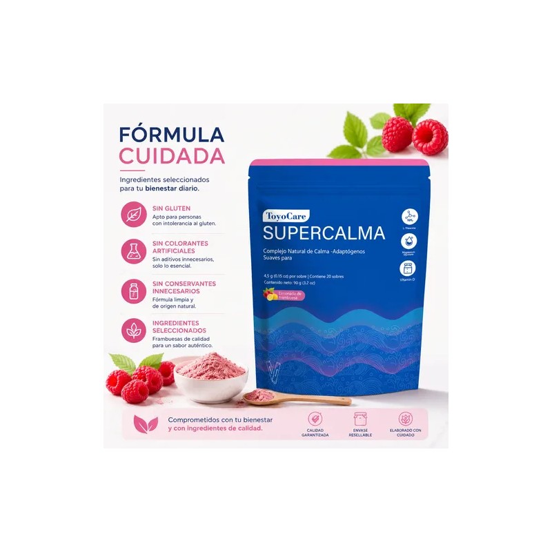 Toyocare Supercalm Magnesio Y L-teanina 20 Sobres