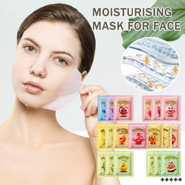 19 Pcs Face Sheet Masks Set,Moisturizing Sheet Masks,Hydrating Facial Mask Gift Set for Women,Mom,Wife & Girlfriends 04