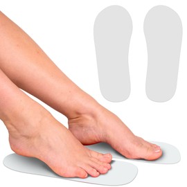 Professional Spray Tan Feet Pads - 40Pairs Disposable Foam Feet Protectors for Tanning Hygienic & Comfortable Feet for Spray Tanning - Spray Tan Foot Covers for Tanning Tent (White)
