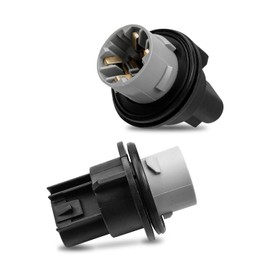 2 bombillas de señal de giro de coche reemplazan 68191950AA para Jeep Grand Cherokee 2011 2012 2013 2014 2015 2016 2017, enchufe de foco de estacionamiento