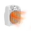EZ-HEAT 750/1,500 Watt Portable Indoor Space Heater with Adjustable Thermostat,