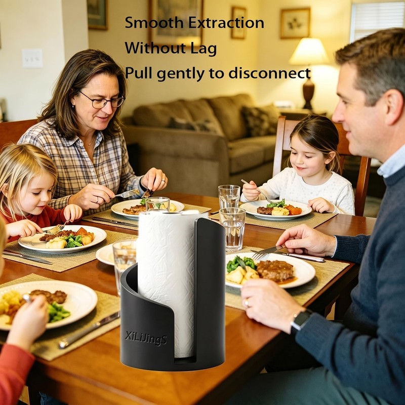 2026 NEW Wooden Paper Towel Holder, Wood Paper Towel Holder