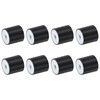 sourcing map 8Pcs 30 x 30mm M6 Thread Female Rubber