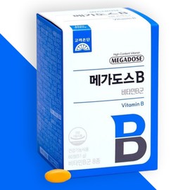 Korea Eundan Megadose B Vitamin B Complex 60 tablets x 1 / 고려은단 메가도스B 비타민B군 컴플렉스 60정 x 1개