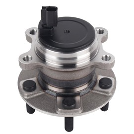 Autoround 512466 Rear Wheel Bearing Hub Assembly fit for 2012-2018 Ford Focus (Without Active Park Assist) 5 Lugs w/ABS