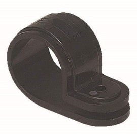 Mirai Industry KTF-22NK Nylon Type PF Tube Saddle, 22 Compatible PF Tubes, Black, Price of 50 Pieces