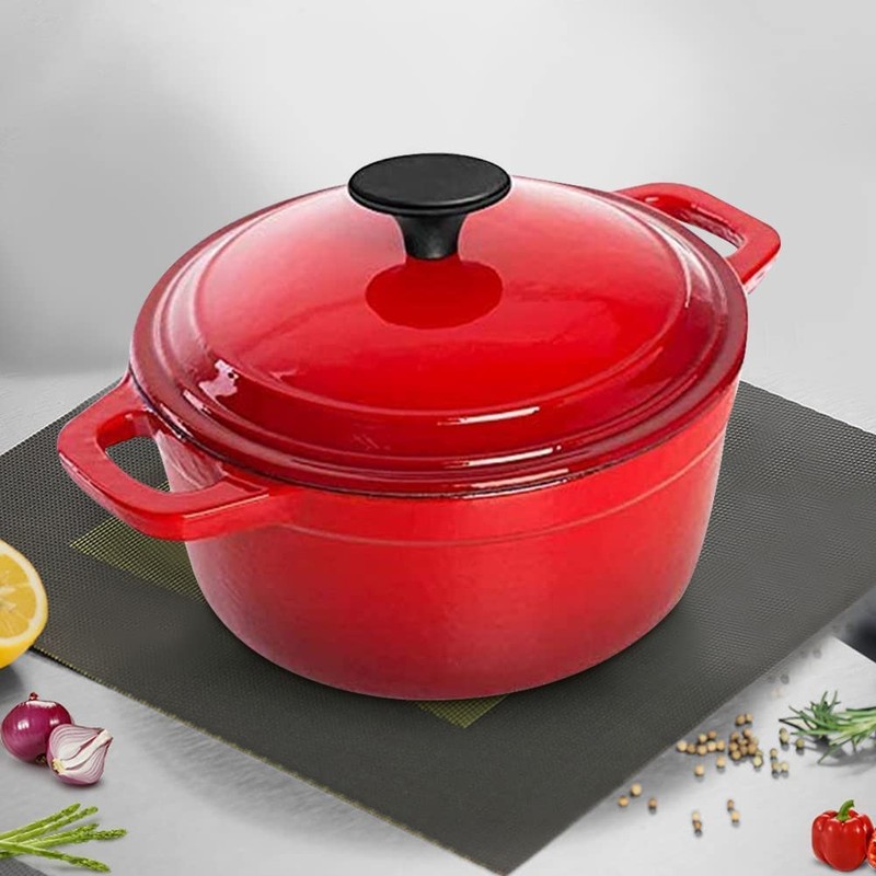 Dutch Oven Knob Replacement Pot Lid Handle Compatible with Le