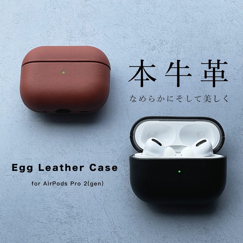 amesoba™ Egg Leather Case for AirPods Pro2 2nd Generation [USB-C