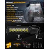 Auxbeam R4 60W LED Light Pods, 6.3 inch Square Offroad