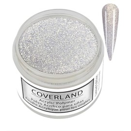 Tones Coverland Acrylic Nail Powder "Ice to See You" - Limited Edition Acrylic Powder for Nail Design, Sculpting, and Masking Nail Bed Imperfections - Professional Acrylic Nail Supplies - (1.5 Oz)