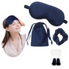 JK Home JK Home Silk Eye Mask Travel Set with