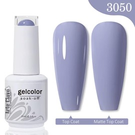 Arte Clavo Persian Violet Gel Nail Polish - 15ml Rich Lavender Purple, Soak Off UV/LED Nail Polish, Long Lasting Salon Quality Manicure, Unique Nail Art Color 3050