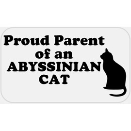 Proud Parent of Maine Coon - 25 Stickers Pack 2.25 x 1.25 inches - Cat Pet