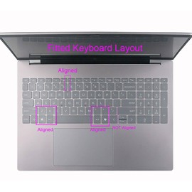 Uhamn Silicone Keyboard Cover Skin Compatible for HP OmniBook 7 Laptop 16 16-ay 16-az Series 16-ay0087nr 16-az0097nr, HP OmniBook 7 17.3” AI PC 17-dc Series 17-dc0000nr (with Numeric Keypad) (Clear)