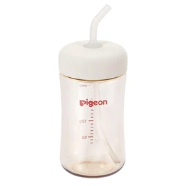 Pigeon Breast Milk Parts Straw, White