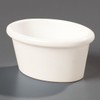 CFS S31042 Melamine Smooth Oval Ramekin, 2 oz, Bone