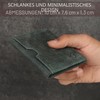 FOXHACKLE Leather Credit Card Holder Wallet for Men and Women,