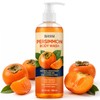Persimmon Body Wash for Body Odor Control, Natural Deodorant Soap