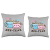 Smarty Pants Designs BES Cute Kawaii Cups, Tea Lovers Throw