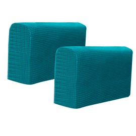 FUNOMOCYA Sofa Armrest Cover Set Stretch Fleece Armrest Covers Couch Arm Rest Towels