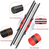 Dumbbell-Handle-Set-0.94inch-Wide-Dumbbell-Bars, Durable Threaded 13.77in Long Barbell Handles Adjustable Weightlifting Accessories