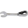 BGS Short Ratchet Combination Spanner, 15 mm, 1 piece, 30715