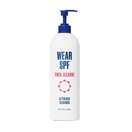 WearSPF After Sun Cleanser – Gentle Face Wash with Squalane & Ceramides, 8 oz