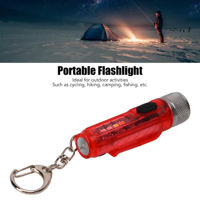 Mini Flashlight Portable Lightweight Multi Light Modes Pocket Flashlight for
