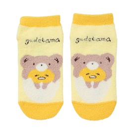 Sanrio 157279 Fluffy Socks, Gudetama Socks