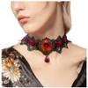 ETERNITY J. Retro Handmade Craft Lace Royal Court Vampire Choker
