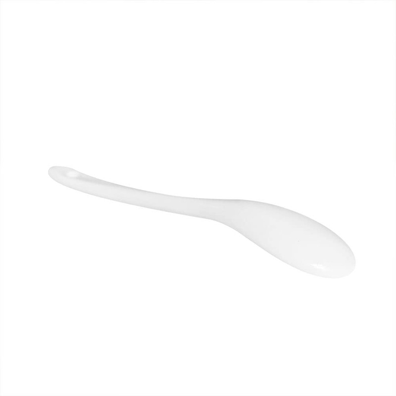 Albedel 6 pcs Porcelain Egg Spoons Ceramic Spoons 5 inch