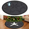 Silicone Christmas Tree Mat, Waterproof Christmas Tree Floor Protector Heavy