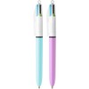 BIC 4 Colours Fun Retractable Ballpoint Pens with Four Ink