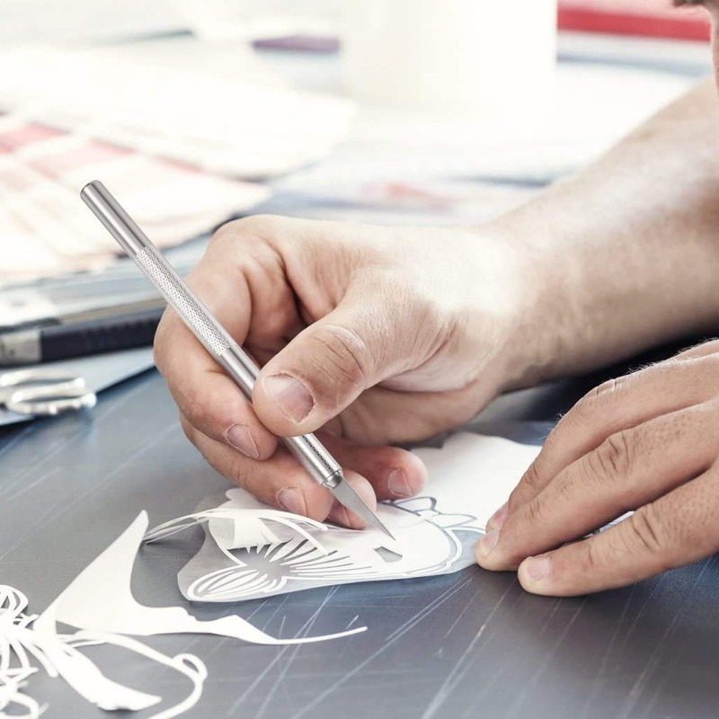 Nicpro 240 PCS Hobby Blades Set SK-5, Art Utility #11