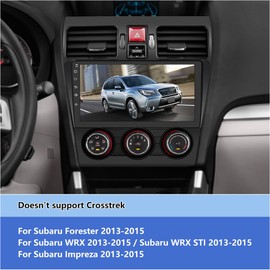 Android 13 Car Radio Stereo for Subaru Forester WRX Impreza 2013-2015 Suitable for Harman Kardon Systems, 9 inch 2G+32G Head Unit with Carplay/Android Auto SWC GPS WiFi BT FM RDS AM DSP Rear Camera