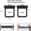 Khxriypha 2 Pack TPU Waterproof Car Key Fob Shell Case