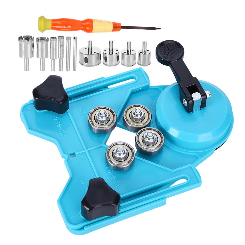 Hole Saw Set Diamond Drill Bits for Ceramic Tile Fiberglass