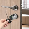 Yolancity Electronic Door Lock with Mobile App, Smart Keycards, Reset