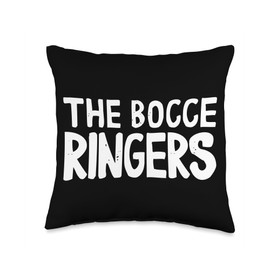 Boccie Ball Set Bocce Balls Accessories Clothing Ringers Ball With Jack Bocci Game Bocce Throw Pillow, 16x16, Multicolor