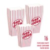 Movie Night Party Supplies - Popcorn Party Snack Container Favor