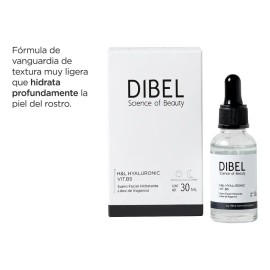 Reverderma - Reve Dermatologique Dibel H&L Hyaluronic Vt B5 Suero 30ml Ácido Hialurónico Hidratación Profunda Vitamina B5 Mejora Elastici...