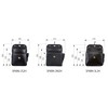 Tajima SFKBN-2S2H Removable Waist Bag, Twin Hooks, 2 Tiers, Small,