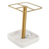 Toothbrush Holder Rustproof 304 Stainless Steel Toothpaste Storage Stand 3