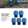 5PCS Plumbing Fittings Water Pipe Quick Connector Coupling Kit Female