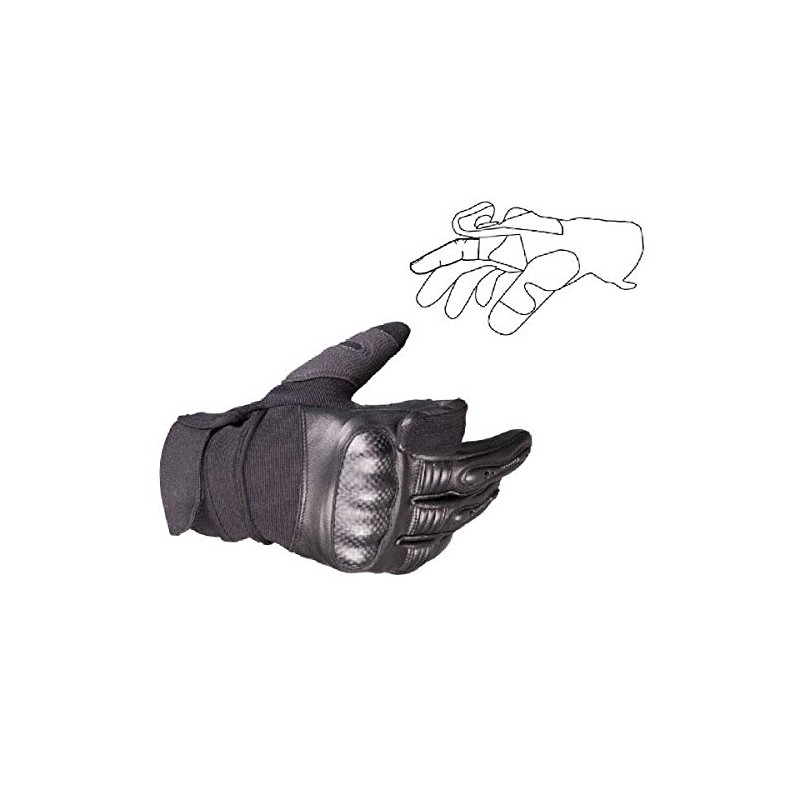 Sec Gloves Special Special Police Swat Tactical Mask Carbon Protection