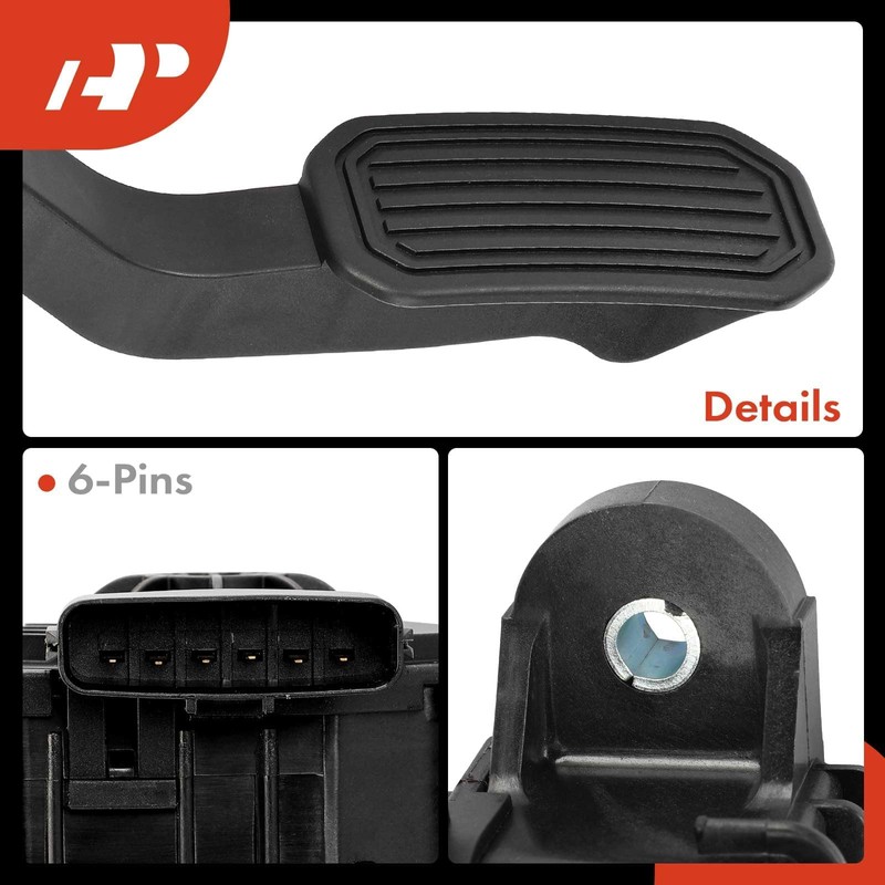 A-Premium Accelerator Pedal with Position Sensor Assembly Compatible with Toyota
