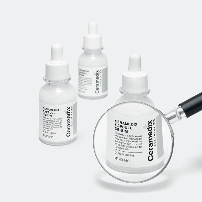 Max Clinic Ceramedics Moisture Elasticity Ampoule Ceramide Capsule Serum 30ml